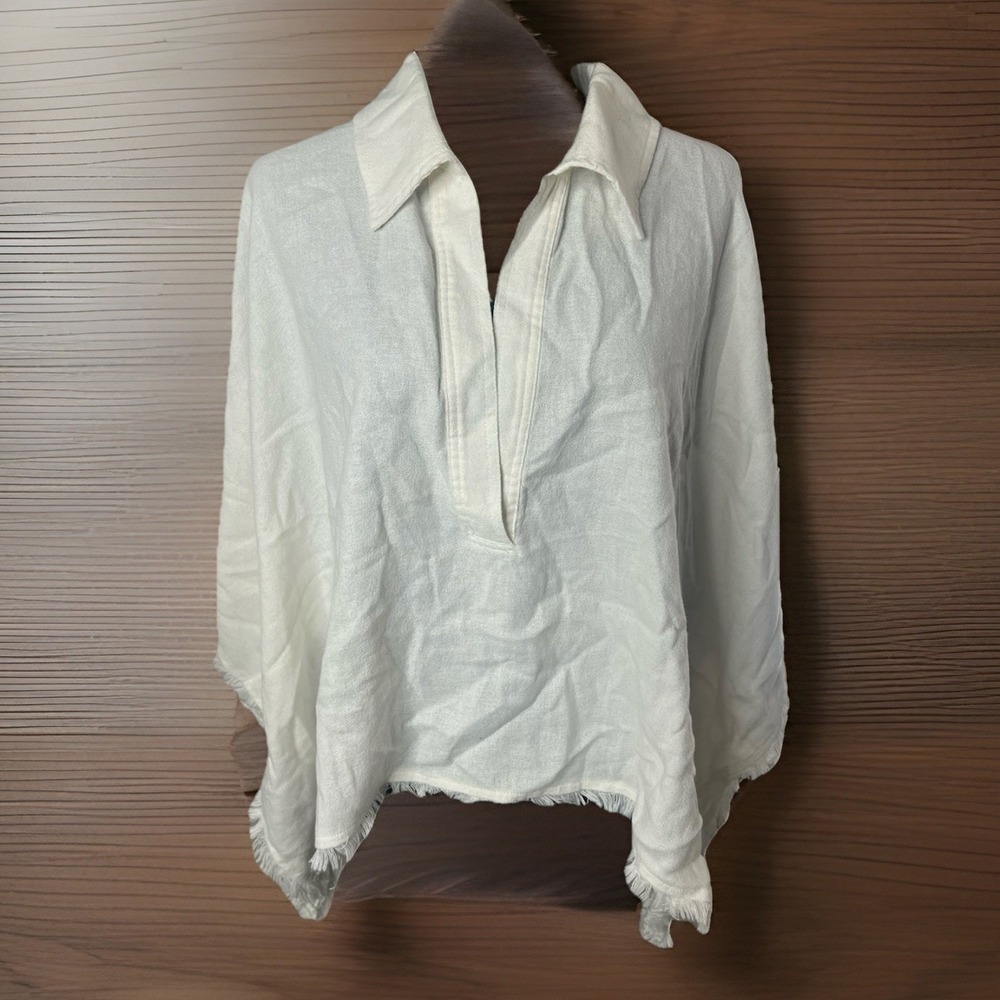 millibon Cape Poncho Raw Hem Small‎